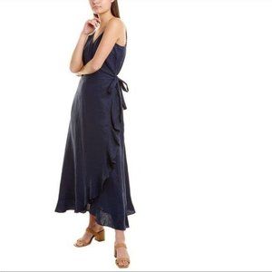 J. McLaughlin Emilia Linen Wrap Dress